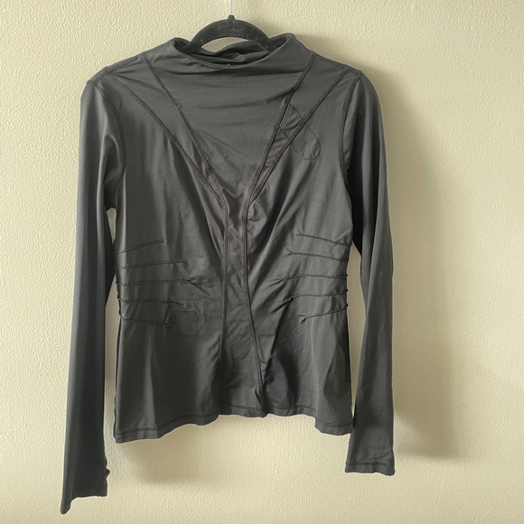 Lululemon Black Running pullover. Size 8 - Picture 1 of 6